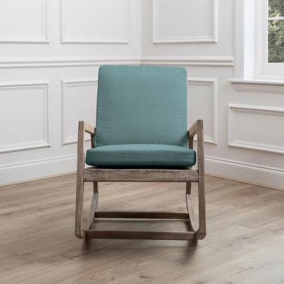 Product photograph of Voyage Maison Tivoli Ocean Mango Wood Jonas Armchair from Choice Furniture Superstore