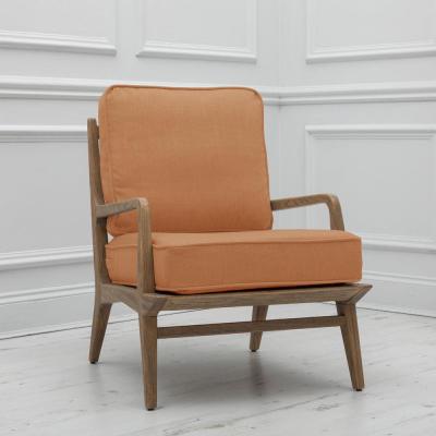 Product photograph of Voyage Maison Tivoli Rust Idris Armchair from Choice Furniture Superstore