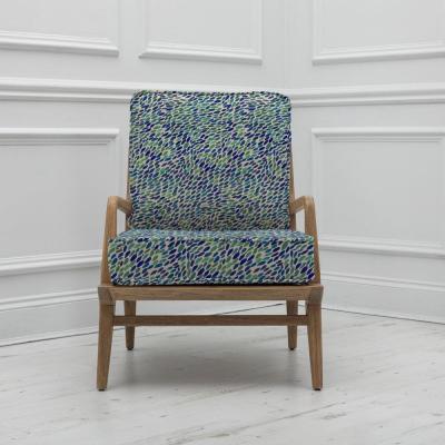 Product photograph of Voyage Maison Willow Woods Cornflower Idris Armchair from Choice Furniture Superstore