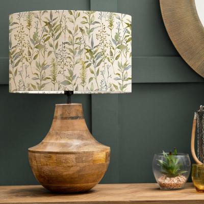 Voyage Maison Aberduna Eva Leven Linen Complete Table Lamp