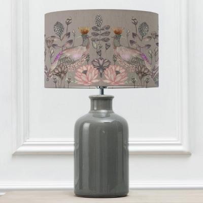 Voyage Maison Ahura Eva Elspeth Grey And Bronze Complete Table Lamp