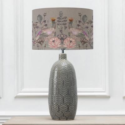 Voyage Maison Ahura Eva Jadis Grey And Bronze Complete Table Lamp