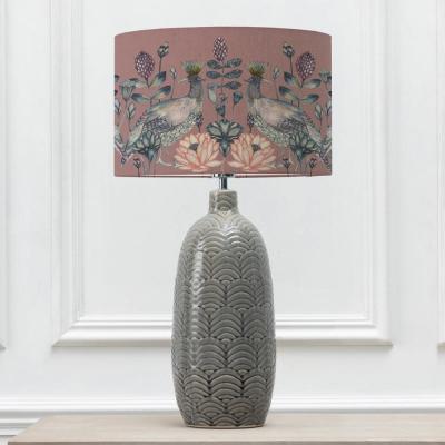 Voyage Maison Ahura Eva Jadis Grey And Mauve Complete Table Lamp