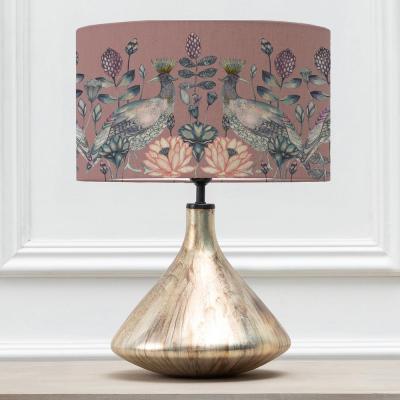 Voyage Maison Ahura Eva Luna Glass And Mauve Complete Table Lamp