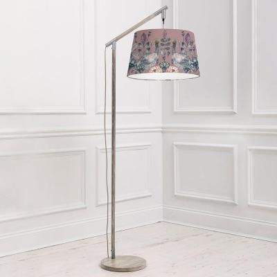 Voyage Maison Ahura Quintus Taper And Quintus Grey And Mauve Complete Floor Lamp