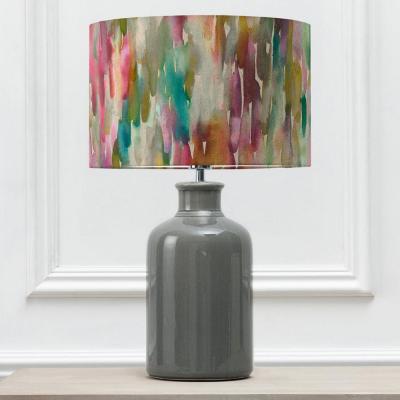 Voyage Maison Azima Eva Elspeth Grey And Lotus Complete Table Lamp