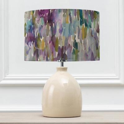 Voyage Maison Azima Eva Leura Cream And Indigo Complete Table Lamp