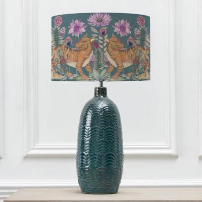 Voyage Maison Baghdev Eva Jadis Aqua And Iris Complete Table Lamp