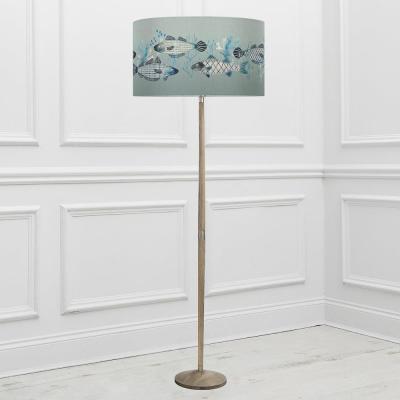 Voyage Maison Barbeau Eva Solensis Grey And Seafoam Complete Floor Lamp