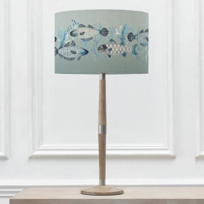 Voyage Maison Barbeau Eva Solensis Grey And Seafoam Complete Table Lamp