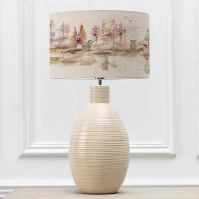 Voyage Maison Caledonian Forest Eva Epona Cream And Linen Complete Table Lamp