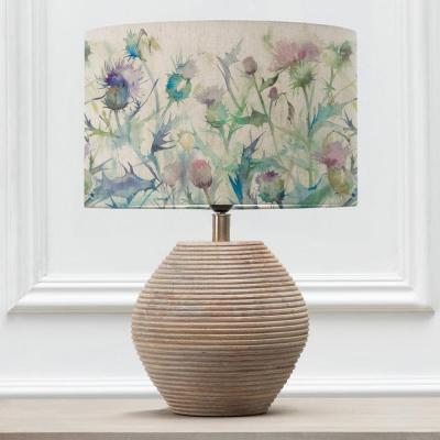 Voyage Maison Cirsium Eva Cerys White And Damson Complete Table Lamp