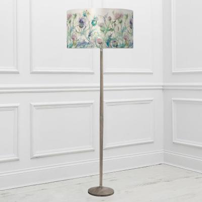 Voyage Maison Cirsium Eva Solensis Grey And Damson Complete Floor Lamp