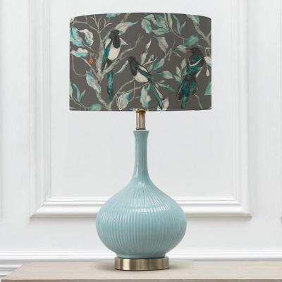 Voyage Maison Collector Eva Ursula Aqua And Onyx Complete Table Lamp