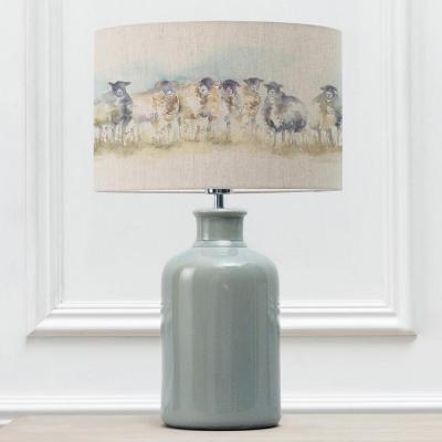 Voyage Maison Come By Eva Elspeth Duck And Linen Complete Table Lamp