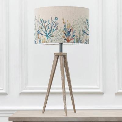 Voyage Maison Coral Reef Eva Aratus Grey And Cobalt Complete Floor Lamp