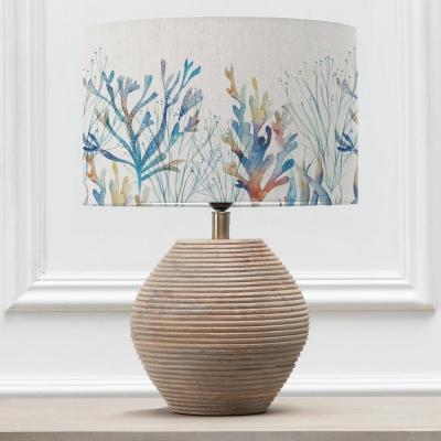 Voyage Maison Coral Reef Eva Cerys White And Cobalt Complete Table Lamp