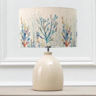 Voyage Maison Coral Reef Eva Leura Cream And Cobalt Complete Table Lamp