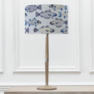 Voyage Maison Cove Eva Solensis Grey And Cobalt Complete Table Lamp