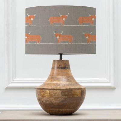 Voyage Maison Dougal Eva Leven Mango And Granite Complete Table Lamp