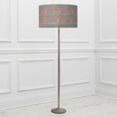 Voyage Maison Dougal Eva Solensis Grey And Granite Complete Floor Lamp