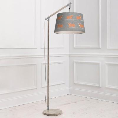 Voyage Maison Dougal Quintus Taper And Quintus Grey And Granite Complete Floor Lamp