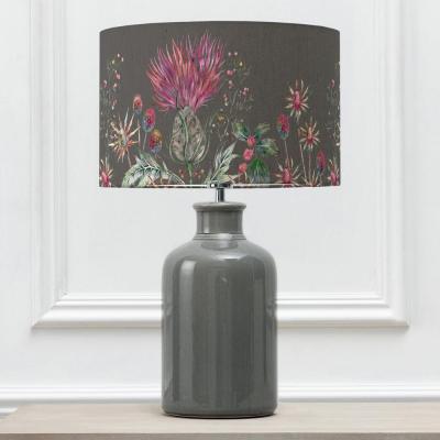 Voyage Maison Elysium Eva Elspeth Grey And Onyx Complete Table Lamp