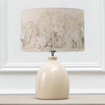 Voyage Maison Enchanted Forest Eva Leura Cream And Forest Complete Table Lamp