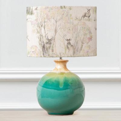 Voyage Maison Enchanted Forest Eva Neso Aqua And Forest Complete Table Lamp