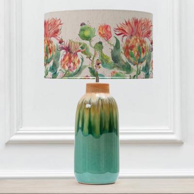 Voyage Maison Enchanting Thistle Eva Arauca Aqua And Marigold Complete Table Lamp