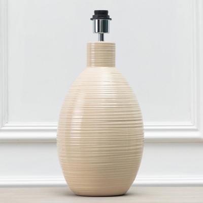 Product photograph of Voyage Maison Epona Cream Lamp Base from Choice Furniture Superstore