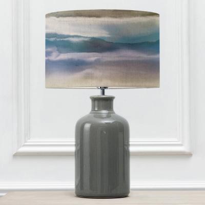 Voyage Maison Fjord Eva Elspeth Grey And Loch Complete Table Lamp