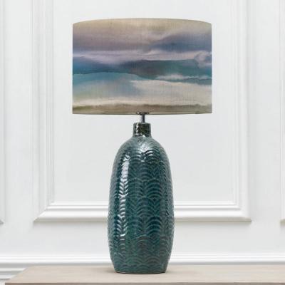 Voyage Maison Fjord Eva Jadis Aqua And Loch Complete Table Lamp