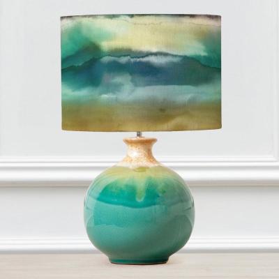 Voyage Maison Fjord Eva Neso Aqua And Jade Complete Table Lamp