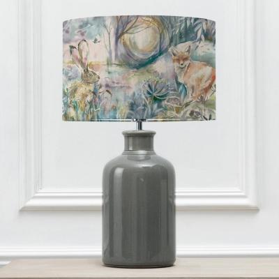 Voyage Maison Fox And Hare Eva Elspeth Grey And Linen Complete Table Lamp