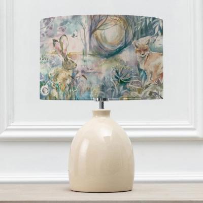 Voyage Maison Fox And Hare Eva Leura Cream And Linen Complete Table Lamp