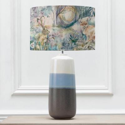 Voyage Maison Fox And Hare Eva Nama Sky And Linen Complete Table Lamp