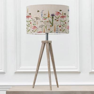 Voyage Maison Hermione Eva Aratus Grey And Linen Complete Table Lamp