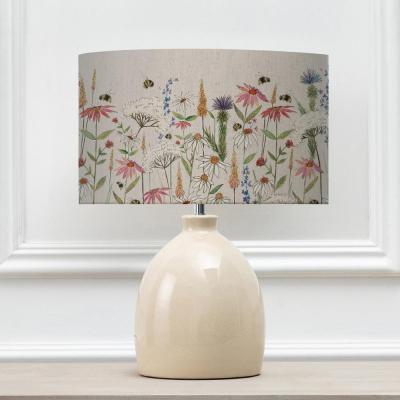 Voyage Maison Hermione Eva Leura Cream And Linen Complete Table Lamp