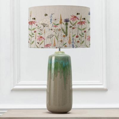 Voyage Maison Hermione Eva Neo Jade And Linen Complete Table Lamp