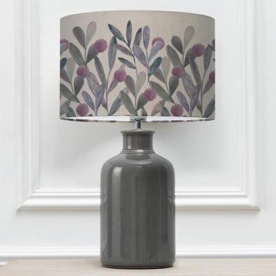 Voyage Maison Katsura Eva Elspeth Grey And Violet Complete Table Lamp