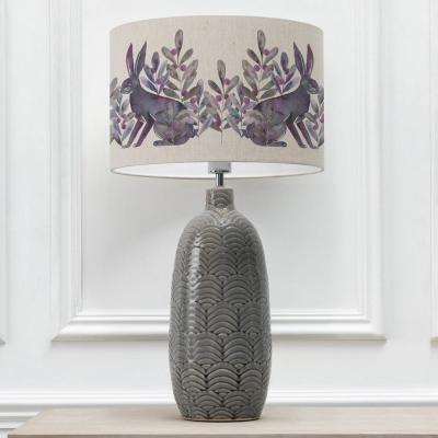 Voyage Maison Kensuri Eva Jadis Grey And Violet Complete Table Lamp