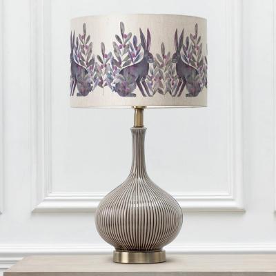 Voyage Maison Kensuri Eva Ursula Silver And Violet Complete Table Lamp