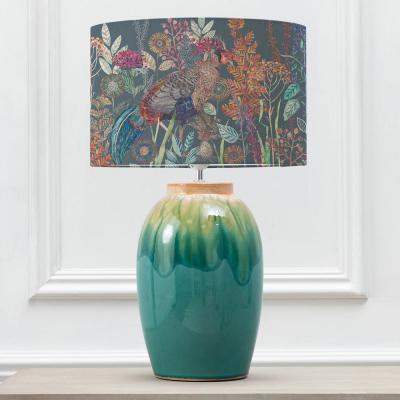 Voyage Maison Lady Amherst Eva Eucalypt Aqua And Twilight Complete Table Lamp