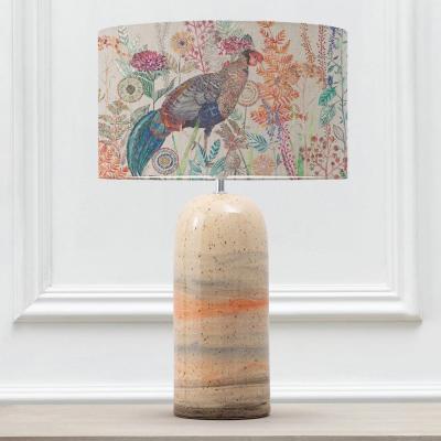 Voyage Maison Lady Amherst Eva Ocefina Sandstone And Linen Complete Table Lamp