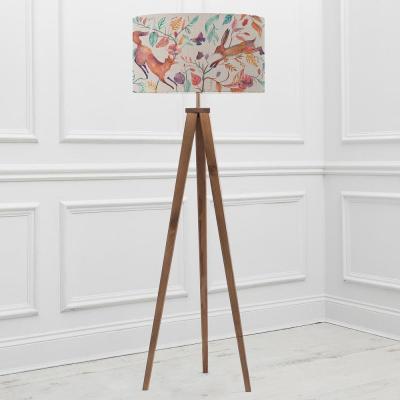 Voyage Maison Leaping Into The Fauna Eva Aratus Nut And Linen Complete Floor Lamp