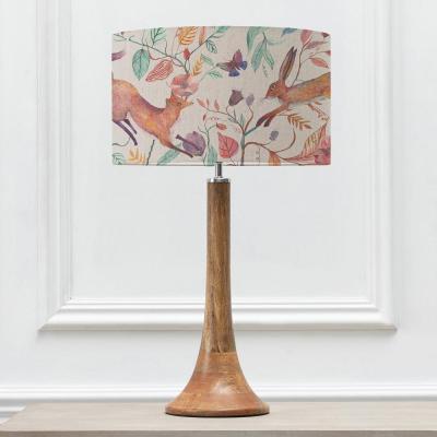 Voyage Maison Leaping Into The Fauna Eva Kinross Mango And Linen Complete Table Lamp