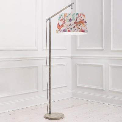 Voyage Maison Leaping Into The Fauna Quintus Taper And Quintus Grey And Linen Complete Floor Lamp