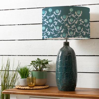 Voyage Maison Mariani Eva Jadis Teal Complete Table Lamp