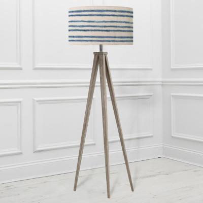 Voyage Maison Merella Eva Aratus Grey And Cobalt Complete Floor Lamp